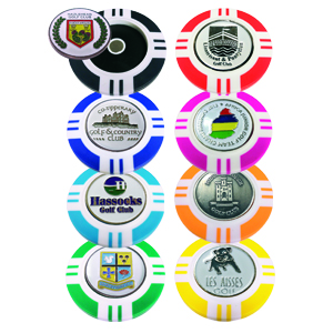 Vegas Poker Chip Enamel Markers